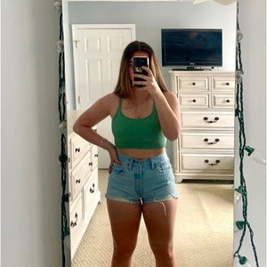 Forever 21: Green top, Size S